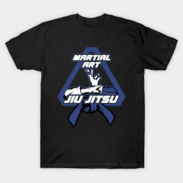 JIU JITSU MARTIAL ART POSTER T-Shirt by beanbeardy